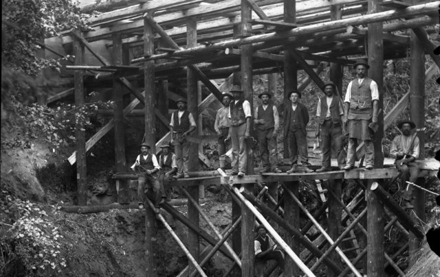 Kraftwerk Steyrdurchbruch, Bauarbeiten