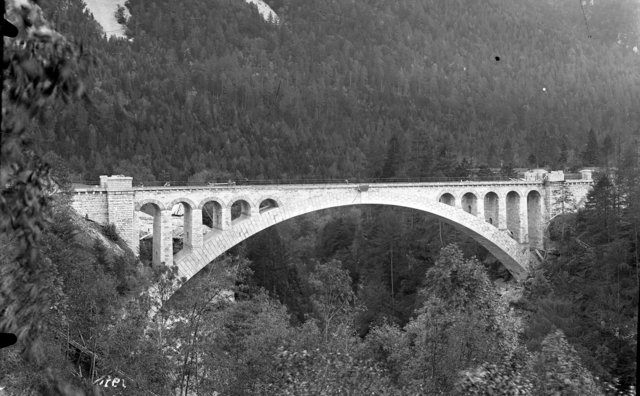 Errichtung der Pyhrnbahn - Steyrbrücke