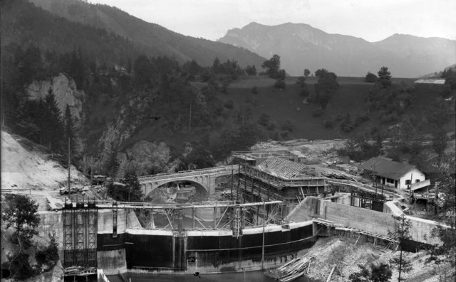 Kraftwerk Steyrdurchbruch, Bauarbeiten