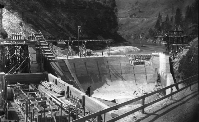 Kraftwerk Steyrdurchbruch, Bauarbeiten