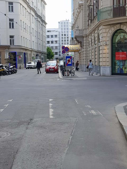 Der nördliche Teil der Schmiedgasse ist eine Fußgängerzone.