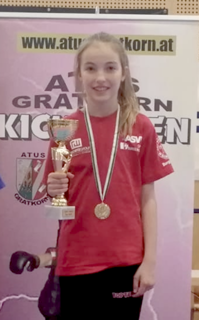 Anna Schmidl sicherte sich zwei Goldmedaillen. | Foto: ASVÖ KBC Rohrbach