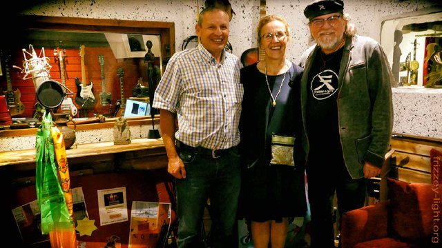 Freudiger Besuch im Studio bei Frizzey und Christine in Prutz vom Serfauser Bgm. Paul Greiter und seiner Frau Romana.