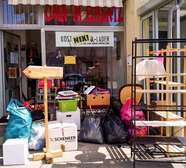 Der Eggenberger KostNix-Laden braucht eine neue Bleibe. | Foto: KK