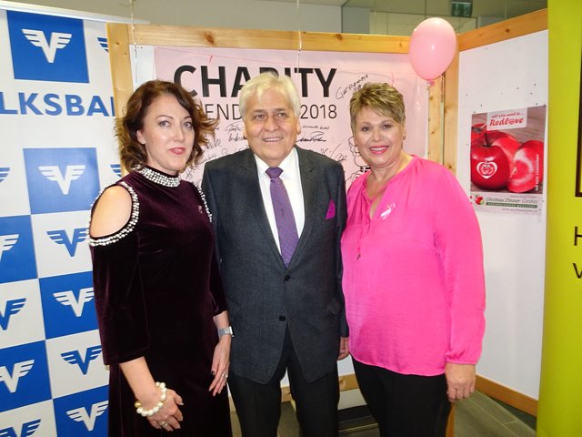 Amtsfrau Andrea Weber, Primarius Kurt Resetarits und Bürgermeisterin Andrea Reichl