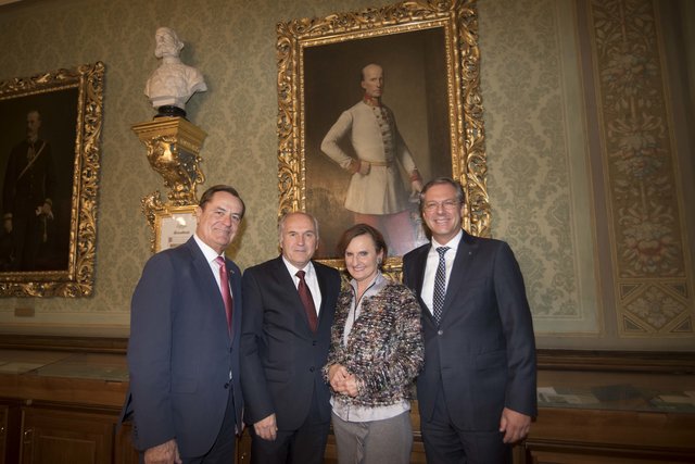 Treffen: Roth, Inzko, Hornig, Scheitegel (v. l.) | Foto: Gubisch