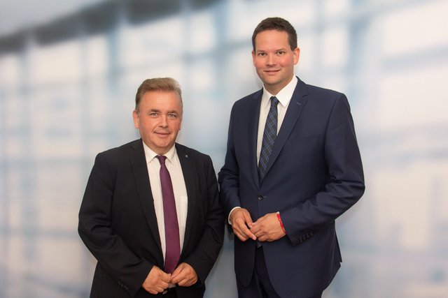 Franz Mold (l.) und Lukas Mandl (r.).