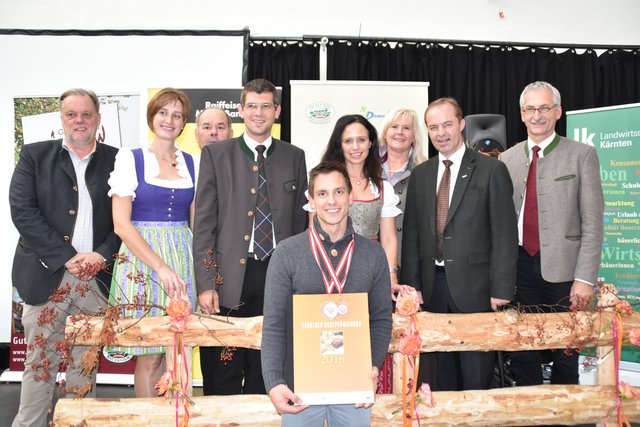 Rudi Spieß vom Kölblhof in Maltschach konnte für das Brot eine Silber- und eine Bronzemedaille mit nach Hause nehmen