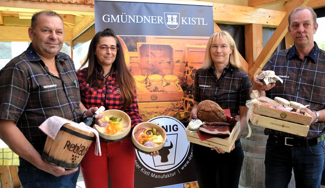 Harald Mölzer, Angelika Stranner, Angelika Mölzer und Emmerich Preiml