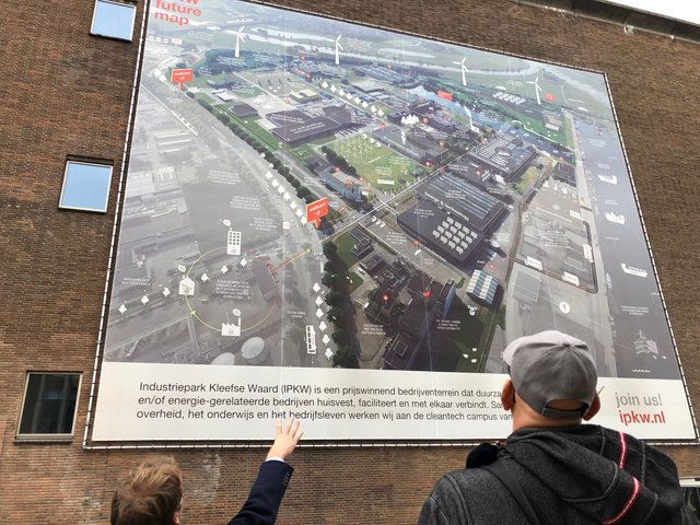 Der Industriepark Kleefse Waard in Arnhem. Hier versucht man neue Wege in Sachen erneuerbarer Energie zu gehen.