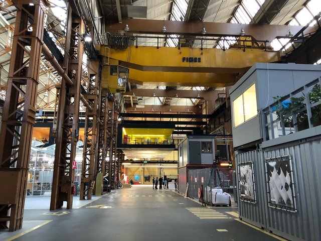 Ideenschmiede im Makers District in Rotterdam. Innovative Startups finden hier einen Platz zum sich Austauschen, Forschen und Entwickeln.