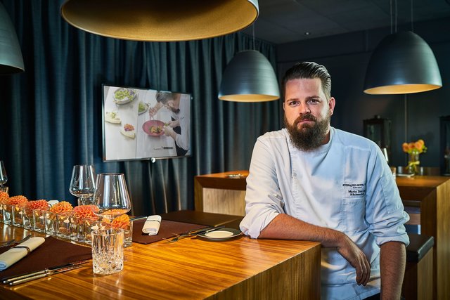 Mario Döring und sein Team wurden mit insgesamt 5 Hauben ausgezeichnet, drei davon für den Chef's Table | Foto: Interalpen Hotel Tyrol