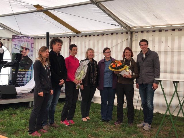 Birgit Arbeiter, Günter Pernul, Sylvia Heeb, Christina Ball, Irmgard Hartlieb, Sabrina Ploner und Luca Burgstaller.