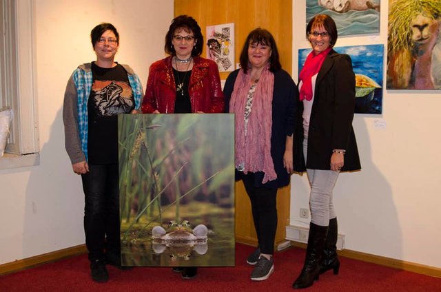 Manuela Jürgens, Tanja Krauß, Doris Prüggler, Claudia Prüggler (v.l.)
