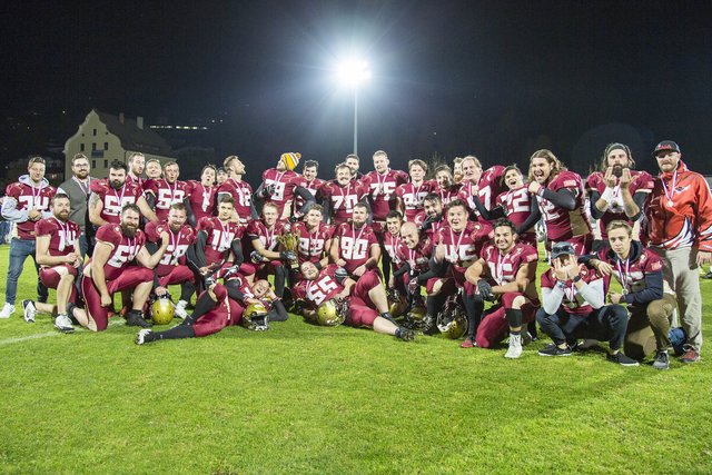 Zum zweiten Mal holten sich die Telfs Patriots die Silbermedaille beim Tirol Cup des AFCVT.