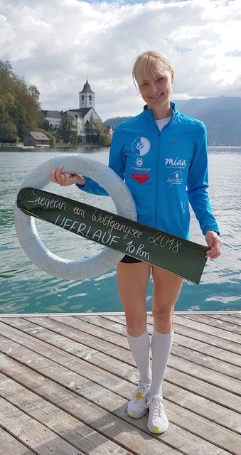 Bernadette Schuster war am Wolfgangsee erfolgreich. | Foto: Foto: Schuster