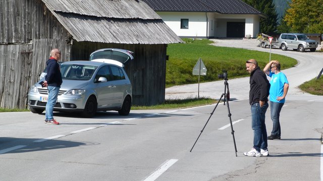 Dreharbeiten in Südkärnten. Rechts: Stefan Poscharnig, HD Foto. | Foto: HD Foto, Klagenfurt