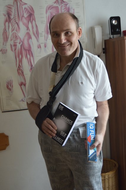 Norbert Dornauer hat eine App entwickelt, die hilft, sich Informationen leichter zu merken: "I'm clever" | Foto: Lehner