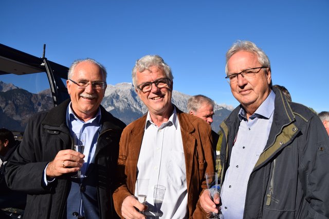 Fritz Auer, Werner Nuding und Peter Hanser