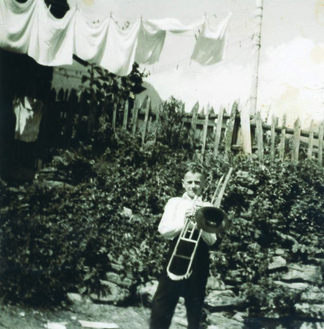Das erste Foto vom Musiker Hubert Maier | Foto: privat