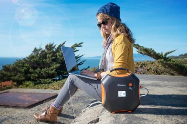 Bei uns ein nettes Nice to Have: mobile Strom Generatoren auf leichter Lithium Basis. | Foto: https://www.jackery.com/product/explorer-500/