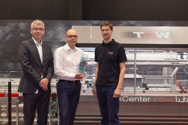 v.l.n.r.: CEO Harald Schröpf, Markus Gusenbauer (Director Group Technology) und Maximilian Beinhofer (Head of Cognitive Systems Development)
