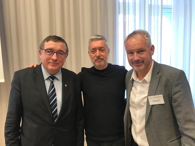 Tagungsteilnehmer: Fistravec, Zacchiroli, Rajakovics (v.l.) | Foto: KK