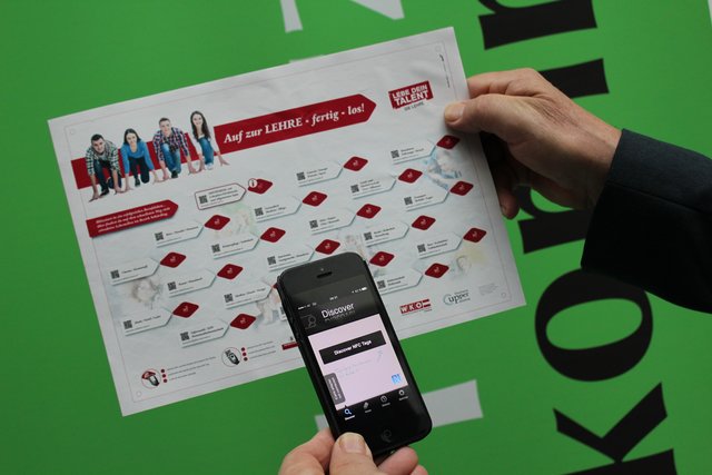 Das vergangenes Jahr ins Leben gerufene Lehrlingsinfoboard der WKO Schärding erfreut sich großer Beliebtheit. | Foto: Foto: Schwendinger