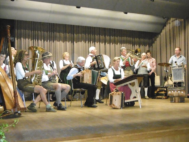Viel Musik gab's bei der Seniorenveranstaltung.