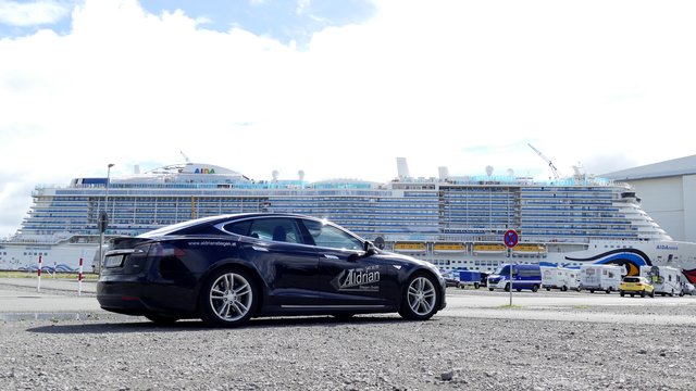 Besuch in Papenburg bei der Aida Nova kurz vor der Taufzeremonie