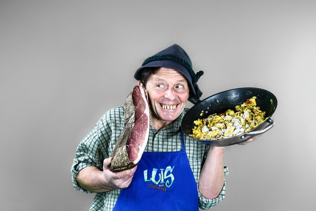 Luis aus Südtirol - Speck mit Schmoorn | Foto: Naima-Indigo-Photography