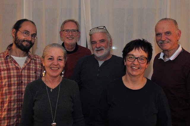 Nach 30 Jahren beenden Markus Arzl, Burgi Ziegler, Wim Tabor, Erich Posch, Barbara Schweißgut und Hansjörg Würz ihre Tätigkeit.