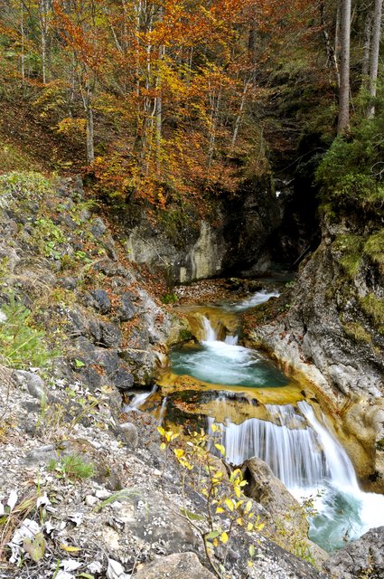 Im Fluss des Lebens. Mal ruhig, mal sprudelnd oder auch ausgelassen und tosend. Oft im Fluss und manchmal gegen den Strom. Dein Weg musst Du selber gehen.