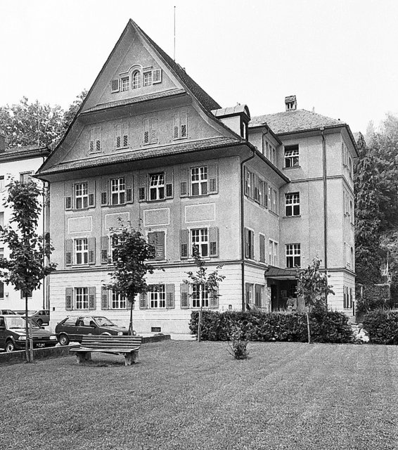 Das noch bestehende Gebäude