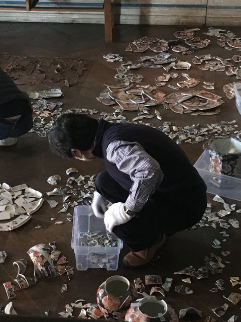Mühsame Kleinarbeit, wie bei einem Puzzlespiel | Foto: Gabriel