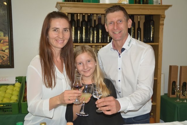 Fruchtiges und Hochwertiges gab es bei Familie Zotter.