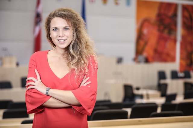 Ständig auf Achse: Johanna Jachs.