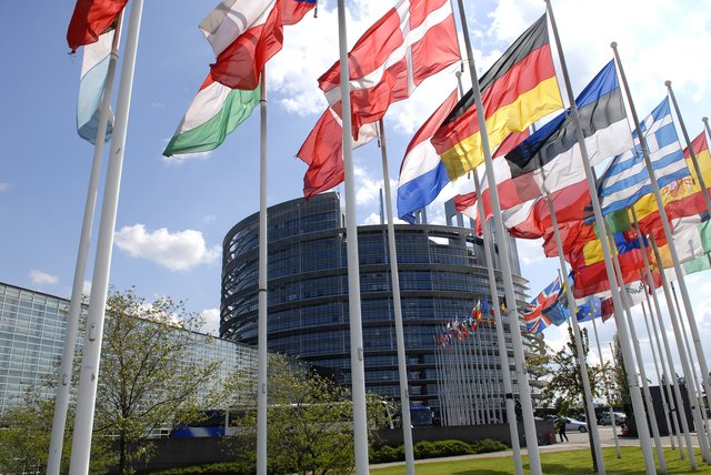 Das EU-Paralment in Straßburg. Hier tagen die Parlamentierer eine Woche im Monat. Der Rest der Arbeit wird in Brüssel erledigt. | Foto: EU