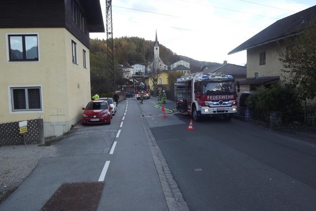 Nach rund einer Stunde konnte der Einsatz für die Feuerwehr Golling erfolgreich beendet werden.