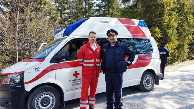 Diesen Rettungswagen pilotierte Andreas Ortner am Stoderzinken. | Foto: KK
