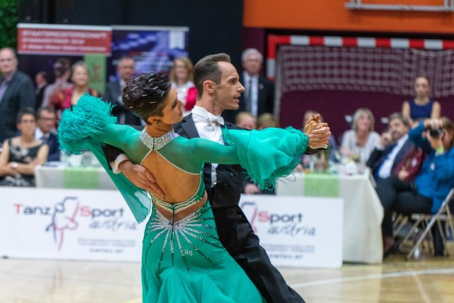 3.Platz Allgemeine Klasse S: Clemens Hofer &amp; Barbara Westermayer aus Wien | Foto: © Jürgen Brochmann