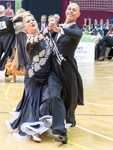Sieger Senioren-II Sonderklasse: Roland Holub &amp; Eleonora Holub aus Wien | Foto: © Jürgen Brochmann