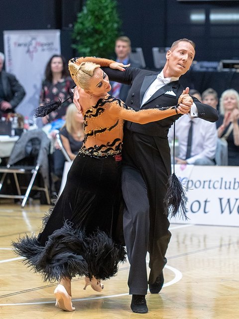 Ronald &amp; Sabine Pux vom UTSC Linz - Sieger Senioren I Sonderklasse | Foto: © Jürgen Brochmann