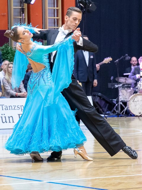 3.Platz Allgemeine Klasse A: Michael Walter &amp; Alexandra Dostal vom TSC Grün-Rot-Wels! | Foto: © Jürgen Brochmann