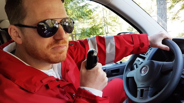 Andreas Ortner als "Chris" in der Serie "Die Bergretter". | Foto: ORF