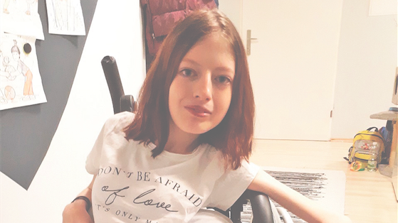 Michelle Pfefferle ist eine wahre Kämpferin.