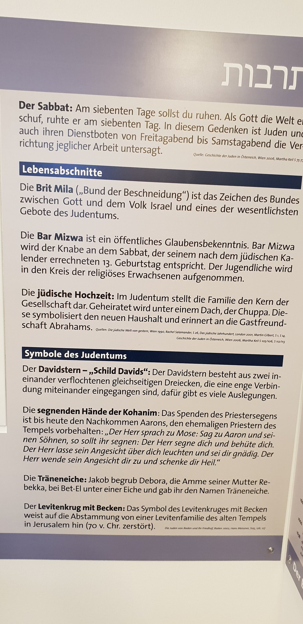Aus Mistelbach Vertriebene Juden Judische Dauerausstellung Neben Judischem Friedhof Eroffnet Mistelbach