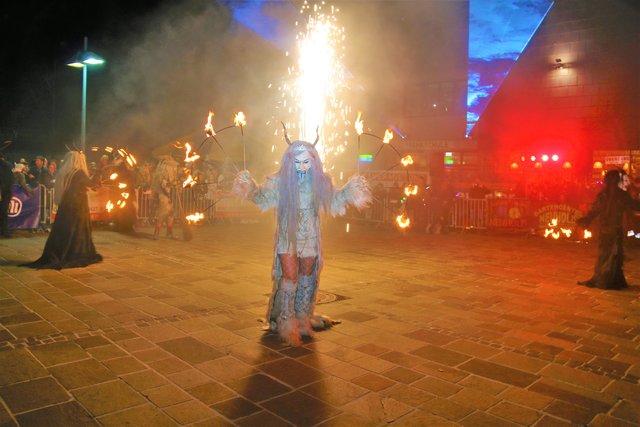 Feuershow von Abaddon-Pass in Hausmannstätten bei Graz