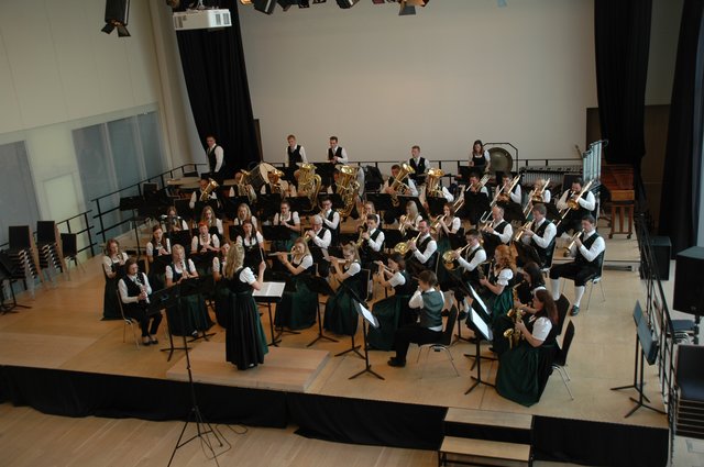 Der Musikverein Kirchdorf am Inn tritt unter Kapellmeisterin Cornelia Lederbauer erstmals in der Leistungsstufe C an
