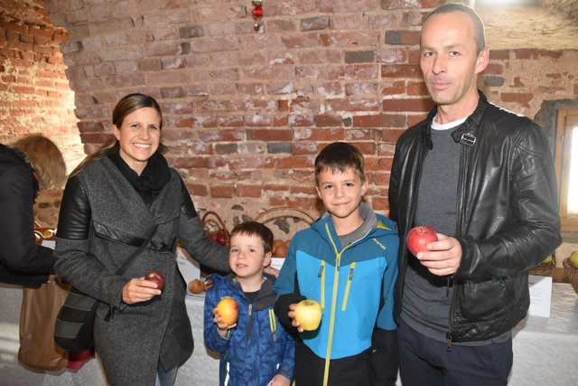 Kostete sich gerne durch: Familie Zsivkovits aus Stinatz.